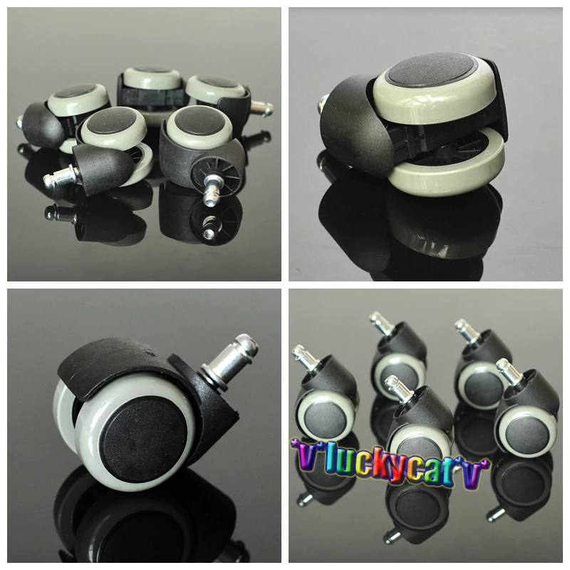 5pcs Dentist Chair Accessory Rubber Replacement for Swivel Wheel Office Chair Casterdentist