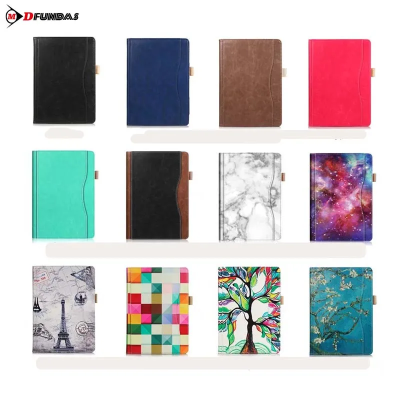 

MDFUNDAS Patterned Flip Leather Case Cover For Amazon Kindle Fire 7 2017 Case Sleep Function Funda Shell For Amazon Fire 7 2015