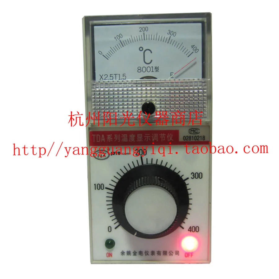 

Temperature -Controller TDA-8001/8002 E/K/CU50 0-100 Degree 150 Degree 300 Degree 400 Degree