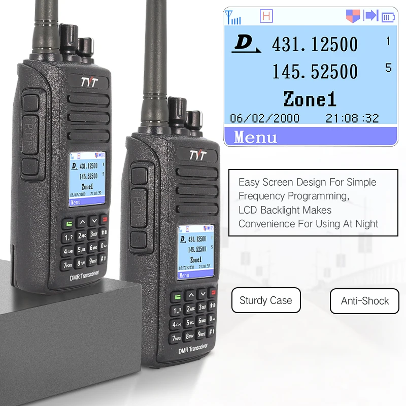 Горячая DMR TYT MD-390 DMR радио с gps водонепроницаемый IP67 рация MD 390 цифровой радио MD-UV390 двухдиапазонный VHF UHF DMR Baofeng