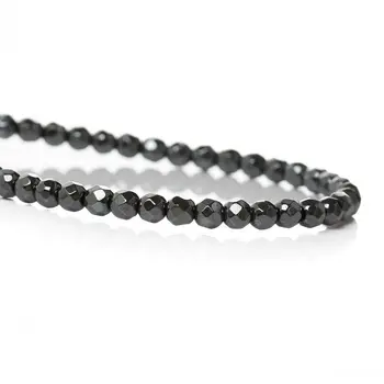

DoreenBeads Created Hematite Beads Round Gunmetal 3mm,Hole:Approx 0.8mm,39.6cm long,1 Strand 132(Approx PCs/Strand) from yiwu