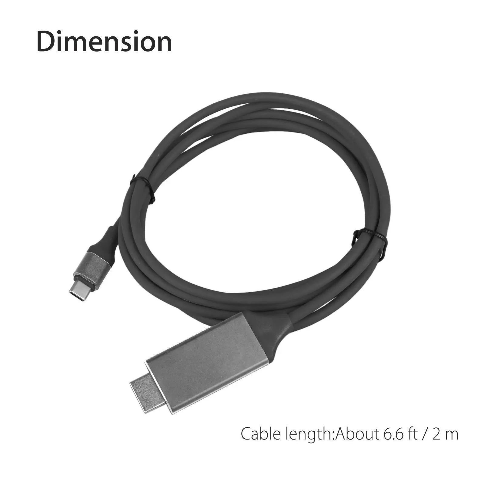 USBHDTV 4 K type-C к hdmi-кабель, адаптер кабель для Samsung Galaxy S8 Macbook
