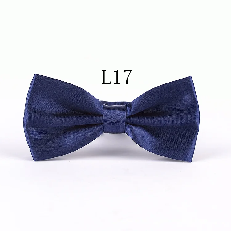 Классическая мода, новинка, мужской регулируемый галстук-бабочка для смокинга, галстук-бабочка, формальный галстук, деловой галстук для мальчика, свадебная мужская рубашка - Цвет: Navy Blue