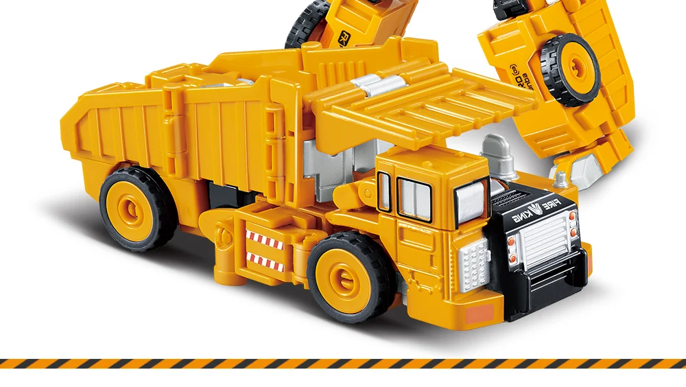 Snaen 5 в 1 роботы-трансформеры коллекция NBK GT Devastate рисунок KO металлический инженерный грузовик креативные комбинированные игрушки