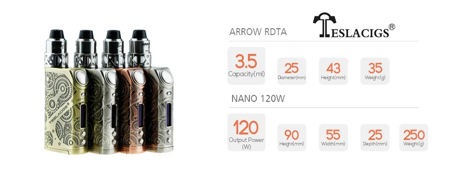 tesla nano 120w