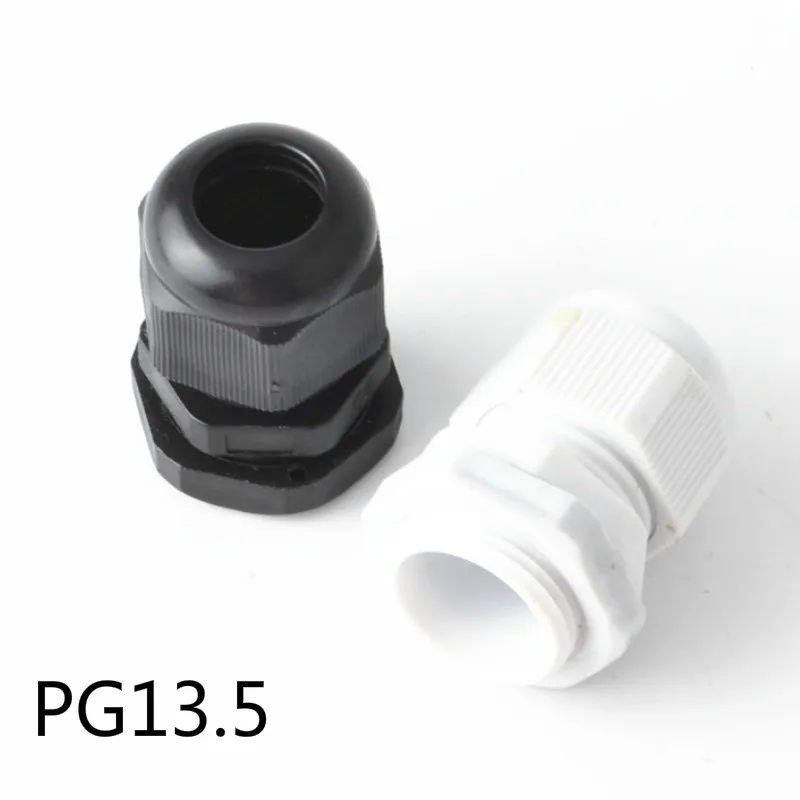 PG13.5 M20 * 1 5 Водонепроницаемый Разъем сальника Dia. Кабельный сальник 6 12
