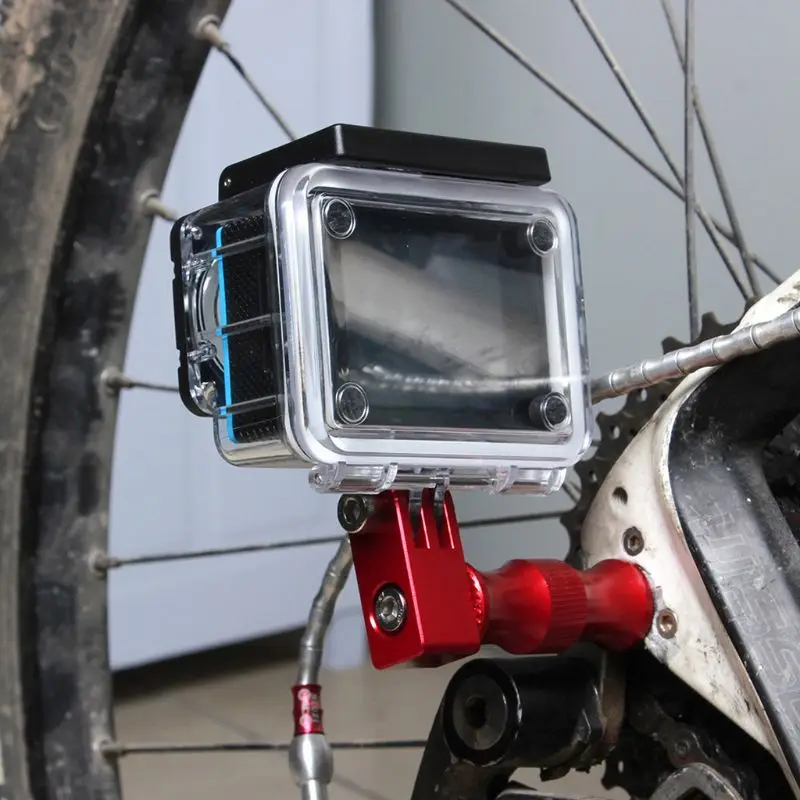Велосипедный держатель для спортивной камеры фиксированная передача MTB велосипед универсальный держатель для крепления в стойку Поддержка быстрого крепления алюминиевый сплав