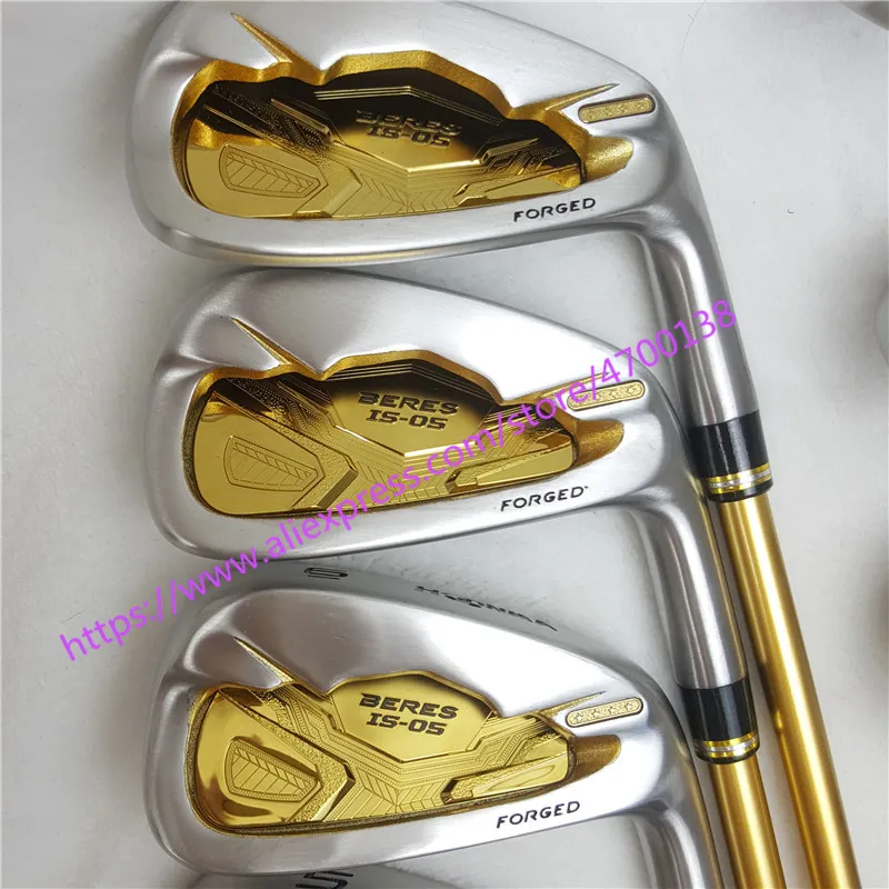 Новые клюшки для гольфа HONMA S-05 4 звезды клюшки для гольфа 4-11.A.S клюшки для гольфа графитовый Вал R/S flex headcover Бесплатная доставка