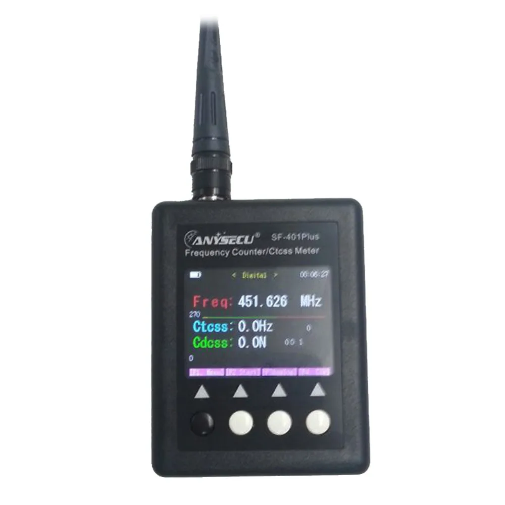 bilder für ANYSECU Frequency meter SF401 plus Frequency Counter 27Mhz-3000Mhz Radio Portable Frequency meter with CTCCSS/DCS Decoder bilder für ANYSECU Frequency meter SF401 plus Frequency Counter 27Mhz-3000Mhz Radio Portable Frequency meter with CTCCSS/DCS Decoder