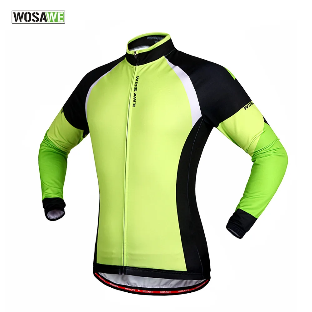 CEROTIPOLAR Men's Thermal Fleece Cycling Jacket For Bike