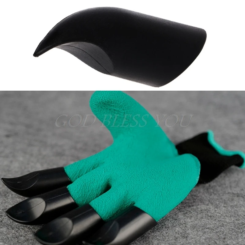 

4Pcs/lot Garden Claws ABS Plastic For Garden Digging Planting Rake Working Protective Safety Devil Gloves