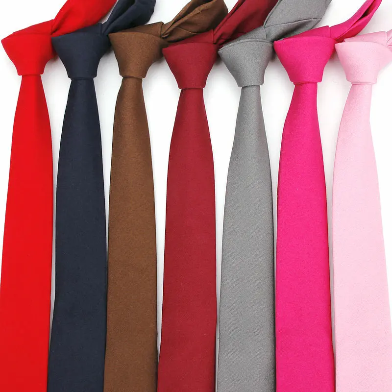 Skinny Linen Mens Neck Tie Wedding Groomsmen Orange Tie, Boyfriend Gift