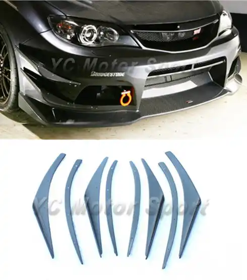 Impreza GRB STI Front Bumper Canards 