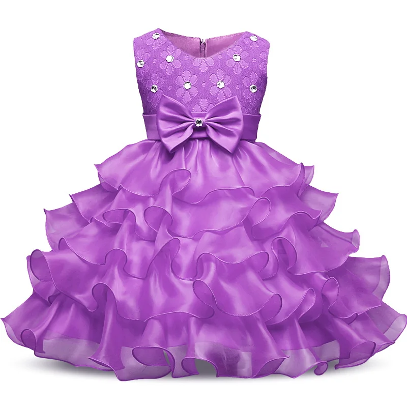 Для новорожденных, для маленьких девочек торжественное платье свадебное платье-пачка Кружевное платье покроя "принцесс" для детей для девочек вечерние Детские христианское распятье одежда - Цвет: As Photo