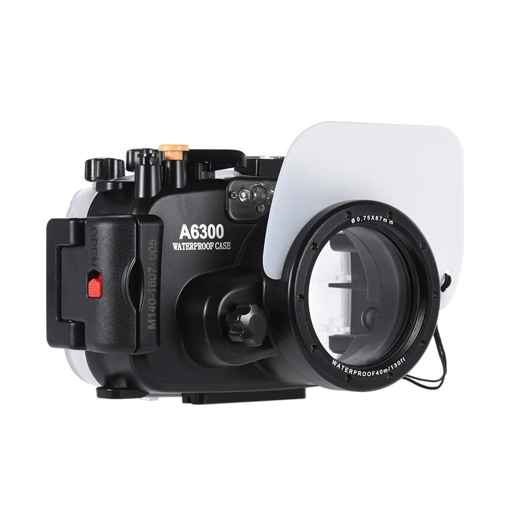 SY 22 Black Waterproof Camera Case 40m/130ft Underwater Waterproof