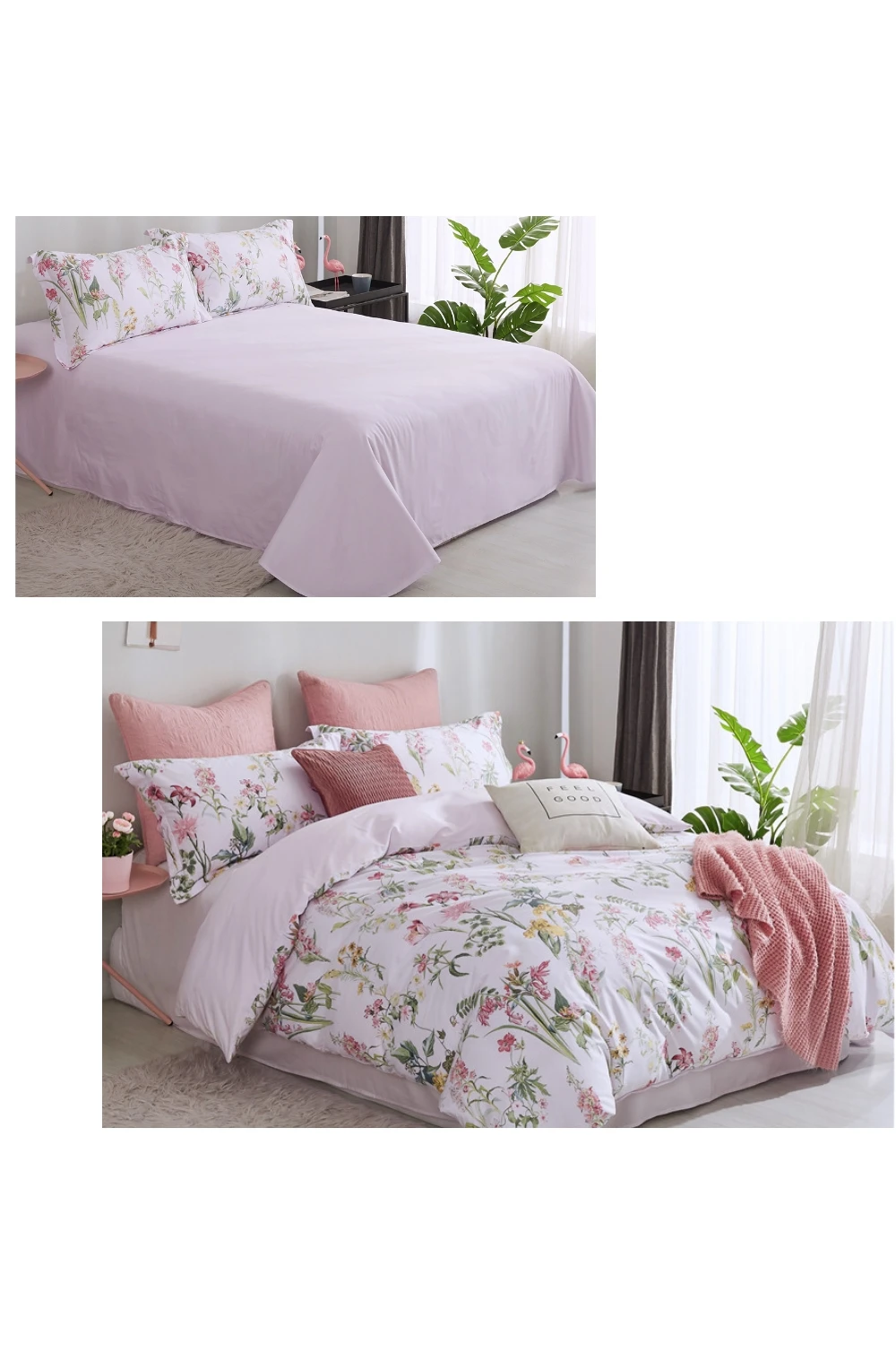 3pcs Bed Bedding Set Quilt Cover Pillowcase Bedclothes Bed Sheet Reactive Dyed Decorative Gift Duvet Home Hotel Modern Style