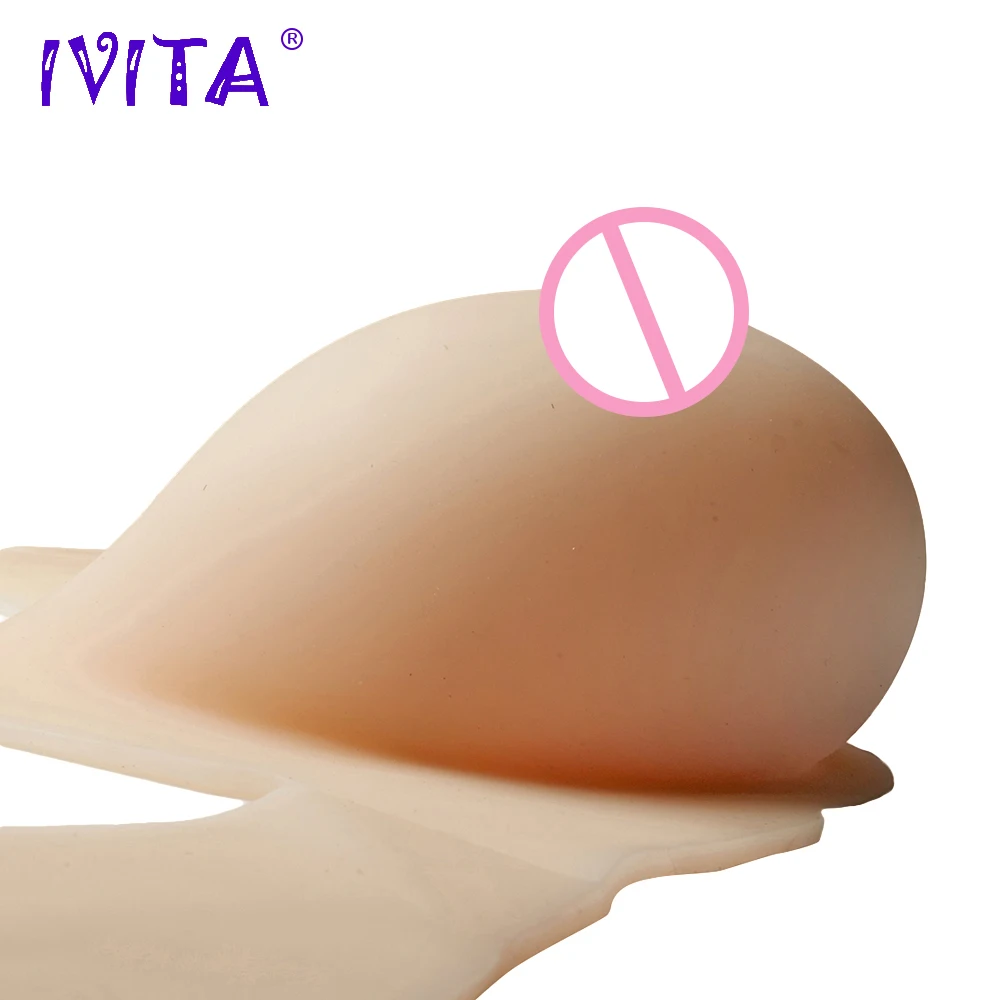 Силиконовые формы для груди IVITA 1800 г искусственные трансгендер Трансвестит