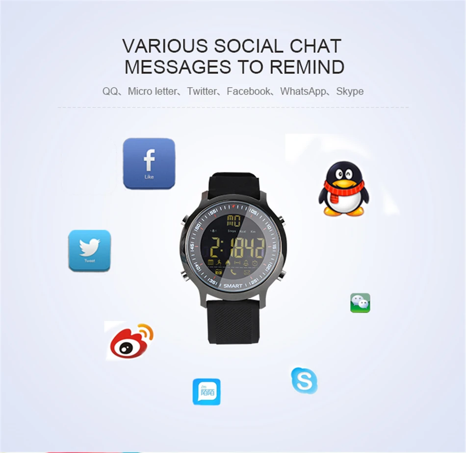 Makibes EX18 Bluetooth Sport Watch (8)