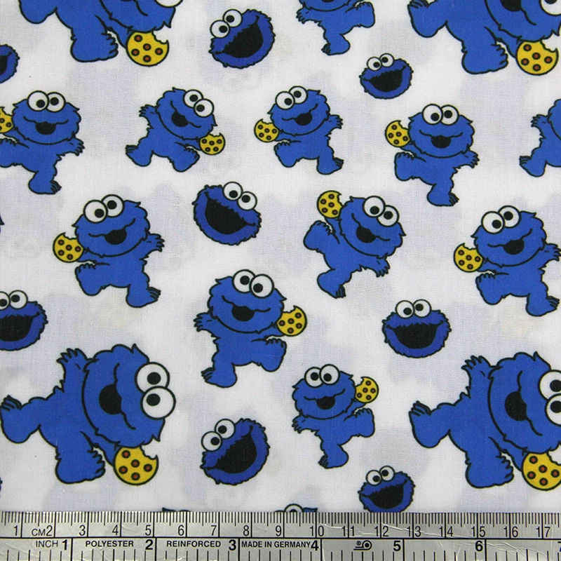 

42998 50*147CM patchwork printed cotton fabric for Tissue Kids Bedding textile for Sewing Doll, DIY handmade materials