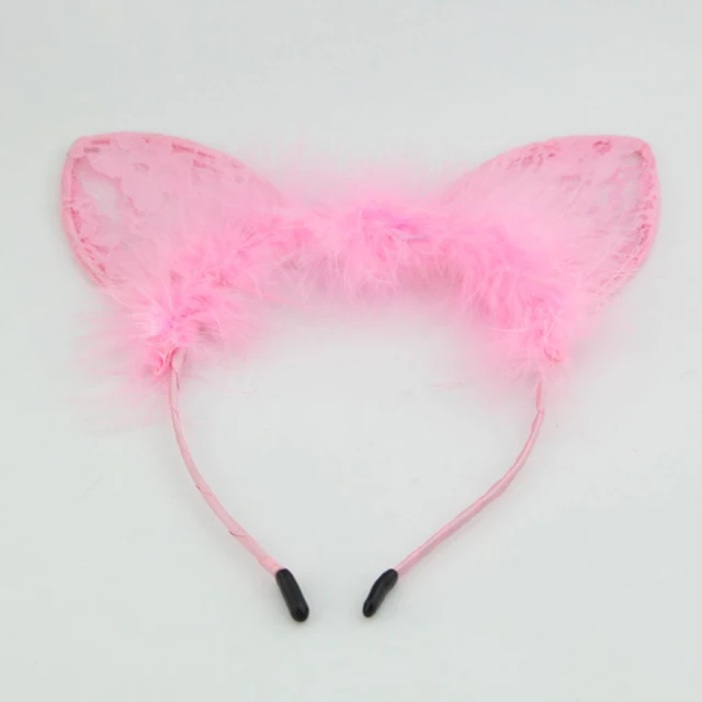 LNRRABC HOT Kawaii headband plush Christmas cat ears design soft cute