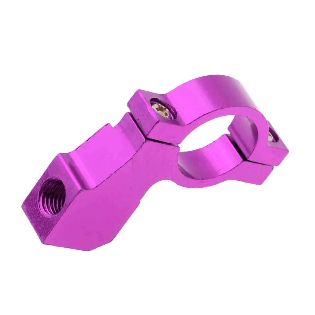 Perfeclan Lightweight Motorcycle Bike Handlebar Mirror Adapter Bracket Rear View Holder Bicycle Refit Accessories