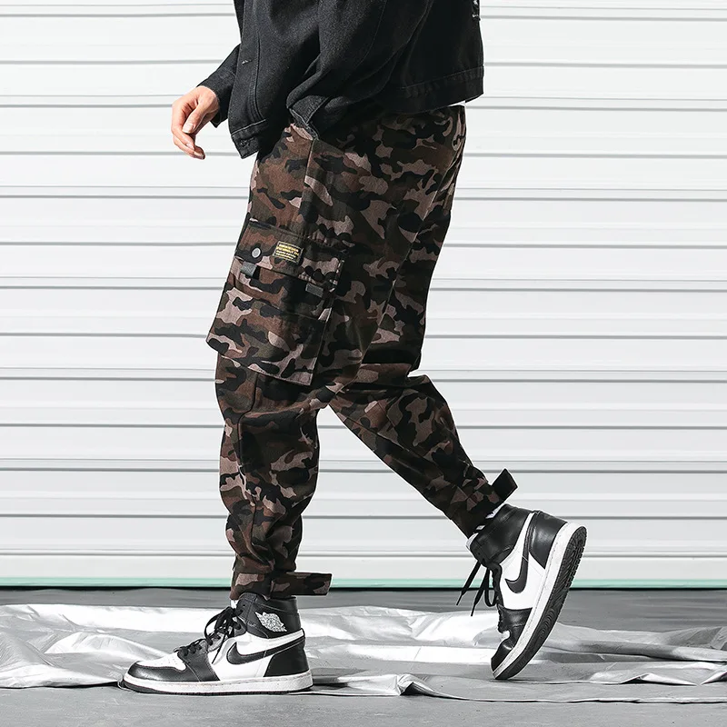 Workwear men's jogging sports pants 2019 new men's luxury brand men's loose pants hip hop sports men's pants Workwear men's jogging sports pants 2019 new men's luxury brand men's loose pants hip hop sports men's pants