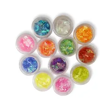 Наклейки для дизайна ногтей 12 цветов аксессуары для самостоятельного маникюра для женщин леди