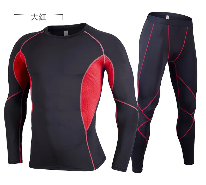 Men Rashguard Sportswear Male Long Sleeve Gym T Shirt Suits MMA Rashguard Fitness Running Shirt Crossfit Bodybuilding Men Shorts Mma (27)