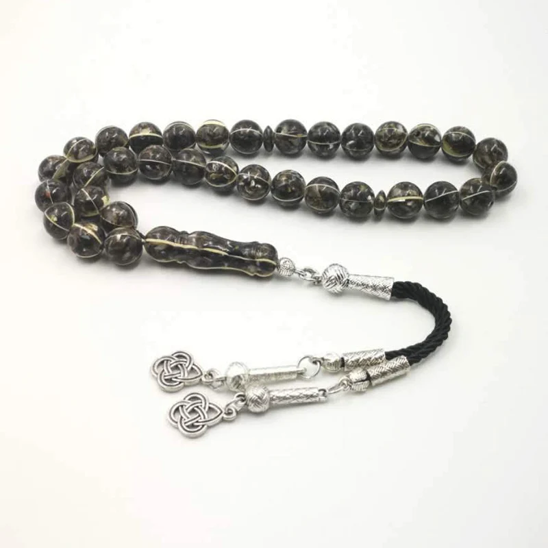 

Tasbih Black shell male Muslim high-grade Rosary Ramadan Muslim prayer beads 33 tespih islam Man's jewelry bracelet