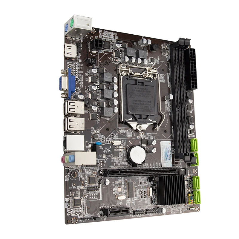 

factory new arrival Intel H61 chipset motherboard with LGA 1155 socket supports i3 i5 i7 pentium celeron CPU