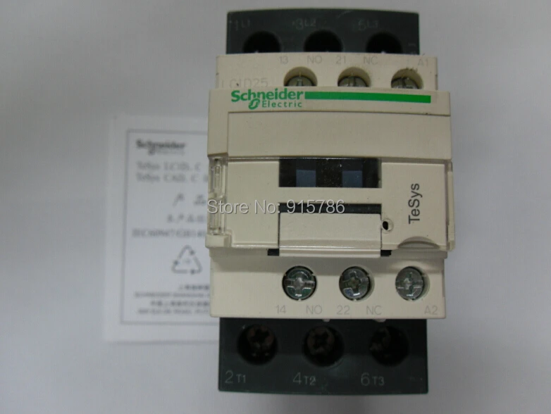 Telemecanique LC1 D25 25A electric sensor AC contactor voltage 380V ...