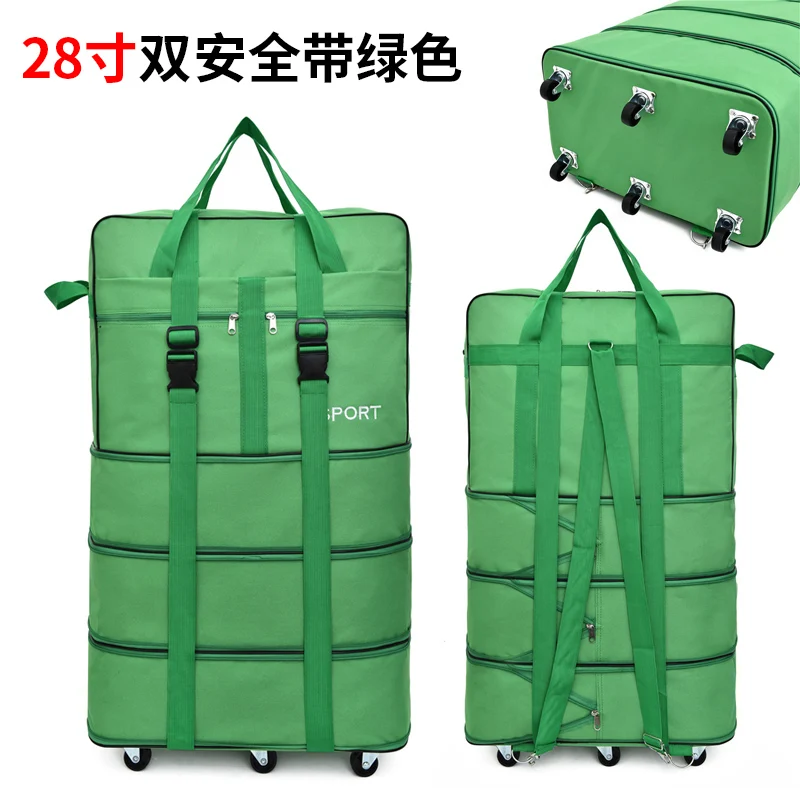 154L большая вместительность, переносная водонепроницаемая сумка на колесиках, сумка на колесиках, сумка для багажа, портативный чемодан, складной чемодан с колесиками
