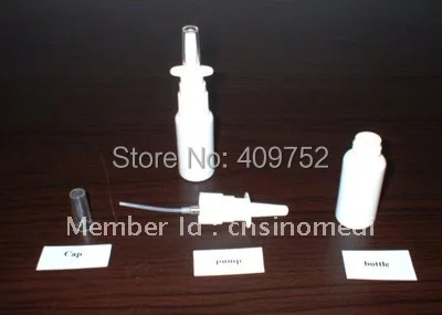 

Pack of 100pcs Nasal Spray Bottles with pump plastic empty 5ml