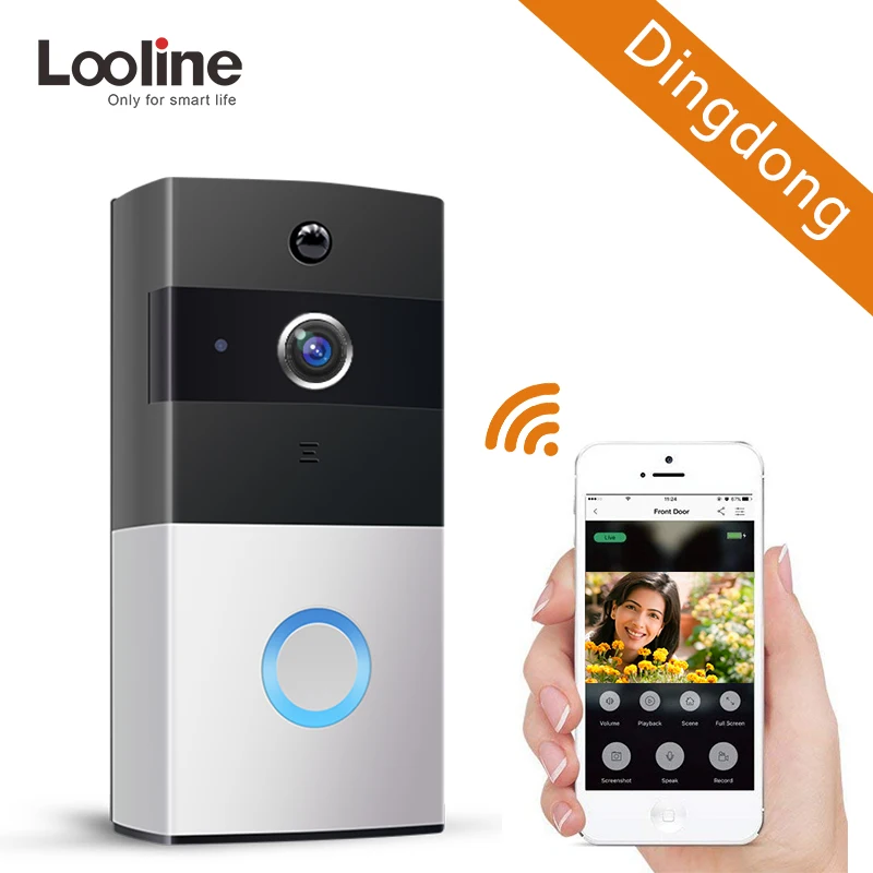 

Wifi Doorbell Camera Video Porteiro Doorbell Intercom Doorphone Video IP Deurbel Wifi Camera Battery Door Viewer Door Intercom