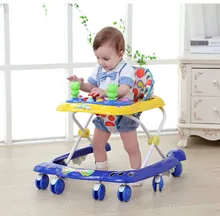Baby Walker Car Function Children Baby Walker with Wheel Help Walk Learning Children Activity Adjustable Baby Walkers baby early learning wooden children walker