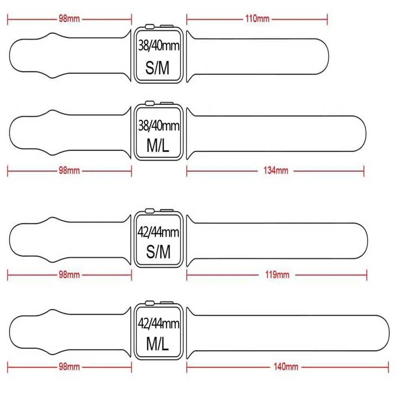 Хохлатый ремешок для часов аpple для apple watch 4 3 band 44 мм iwatch band 42 мм correa apple watch 38 мм 40 мм спортивные силиконовые ремешки для часов