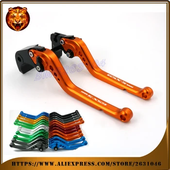 

For SUZUKI GSXS1000 GSXS GSX-S 1000 2015 2016 LOGO BLACK Red free shipping Motorcycle Adjustable Long Short Brake Clutch Levers