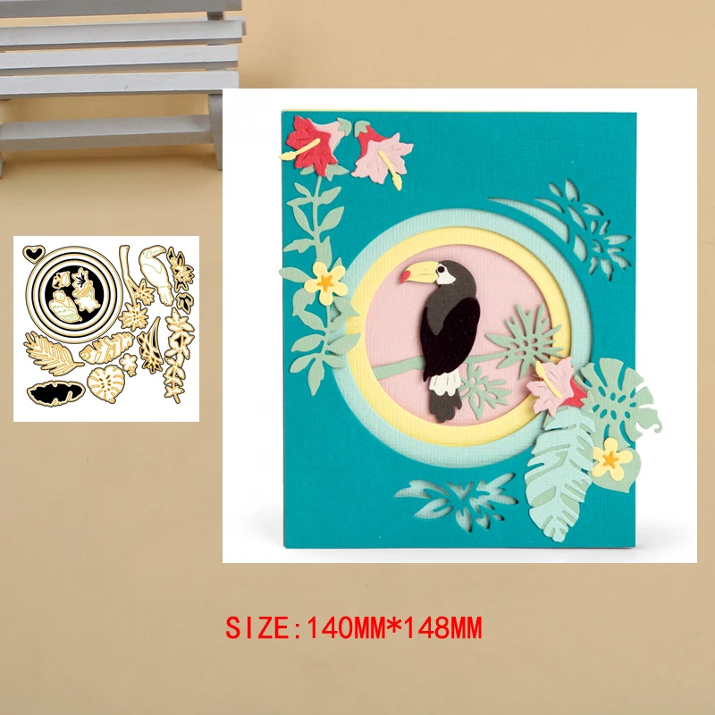 

Jungle Shadow Box Metal Cutting Dies Craft Album Dies Scrapbooking New 2019 Dies Cut Embossing Stencils Paper Cards Making