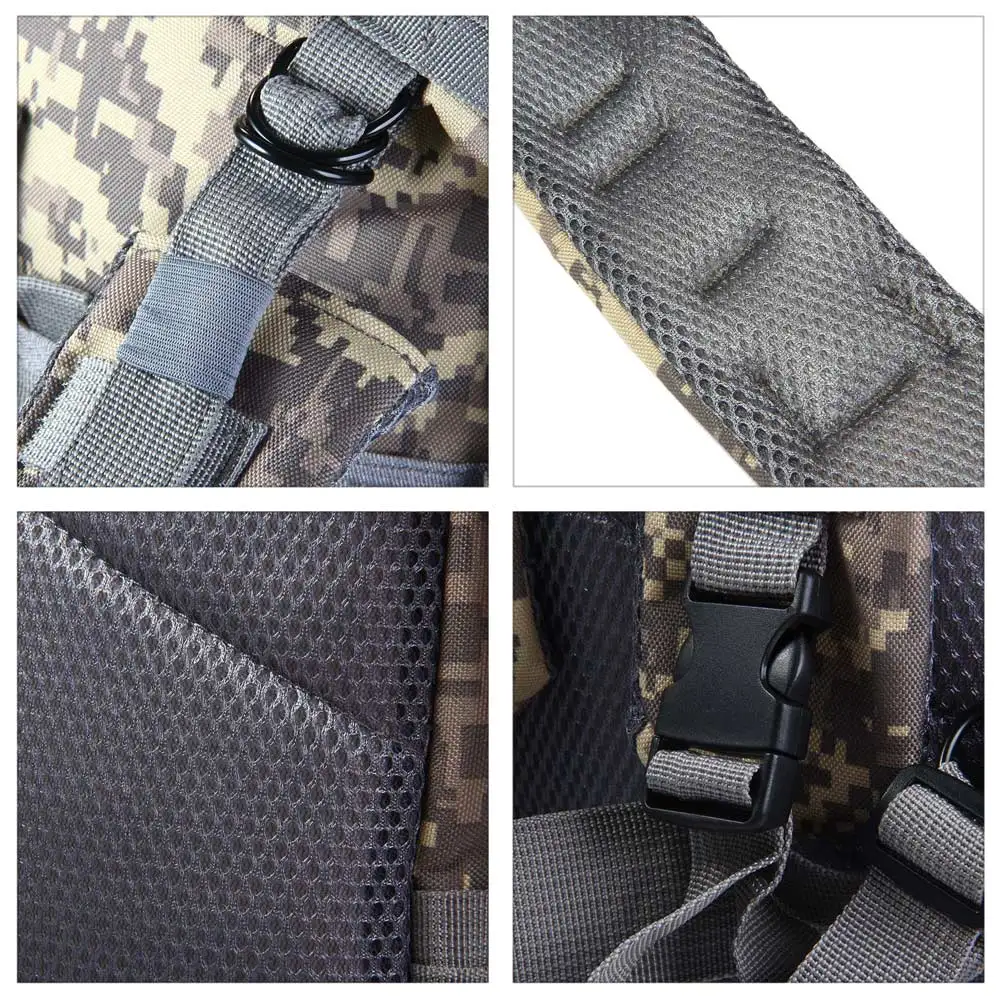 3P Tactical Backpack Military Backpack Oxford Sport Bag 30L for Camping Climbing Bags Traveling Hiking fishing Bags