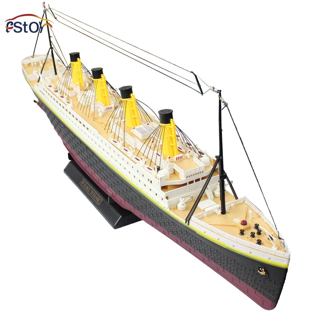 新しいrcボート高シミュレートタイタニックボートラジオコントロール船タイタニック海ジャンボクルーズ船3dタイタニック船で光モデルおもちゃ Radio Controlled Ships Boat Radio Controlrc Boat Aliexpress