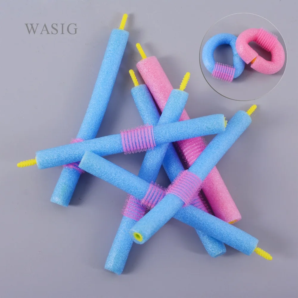 12pcs/set Soft Foam Sponge Hair Roller Curler Hair Twist Curly Stick