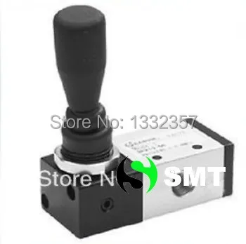 

5 Way 2 Position 3/8" BSPT Hand Lever Operated Pneumatic Valve 4H310-10