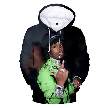 

New Hot 3D printed YNW Melly hoodie sweatshirt men/women casual Harajuku 3D hoodies Autumn mens 3D Jacket coat pullover clothes
