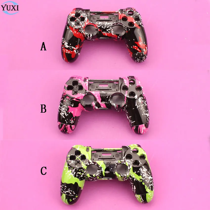 

YuXi For Sony Playstation 4 PS4 Controller Gamepad Repair DIY Housing Shell Front Back Case Cover. Old Version V1 JDM-001/011