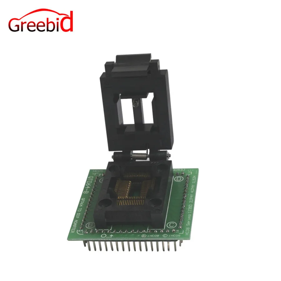 

Chip Programmer SOCKET FOR QFP64 designed for all the QFP 64 Microprocessor