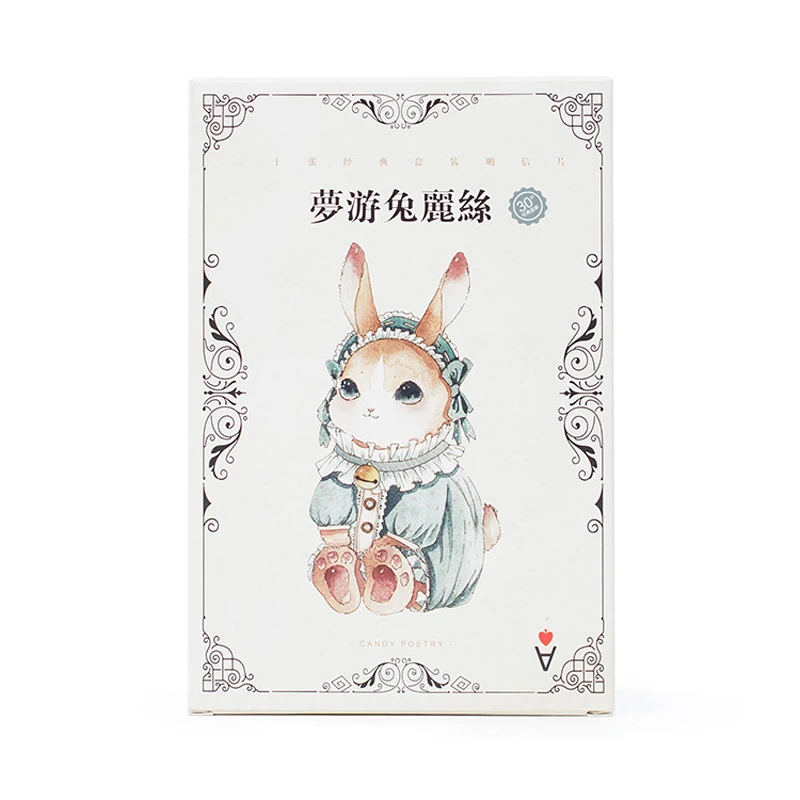 Carte De Vœux Couleur De Lapin Au Pays Des Merveilles Dessin A La Main De L Eau Carte D Anniversaire Livraison Gratuite 30 Pieces Lot Aliexpress Carte De Vœux Couleur De Lapin Au Pays Des Merveilles Dessin A La Main De L Eau Carte D Anniversaire Livraison Gratuite 30 Pieces Lot Aliexpress