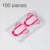 YWK 100pcs Perfect Butterfly Nail Forms Acrylic UV Gel Extension Guide Nail At Tips Аксессуар DIY Польский Маникюр Декор Инструменты