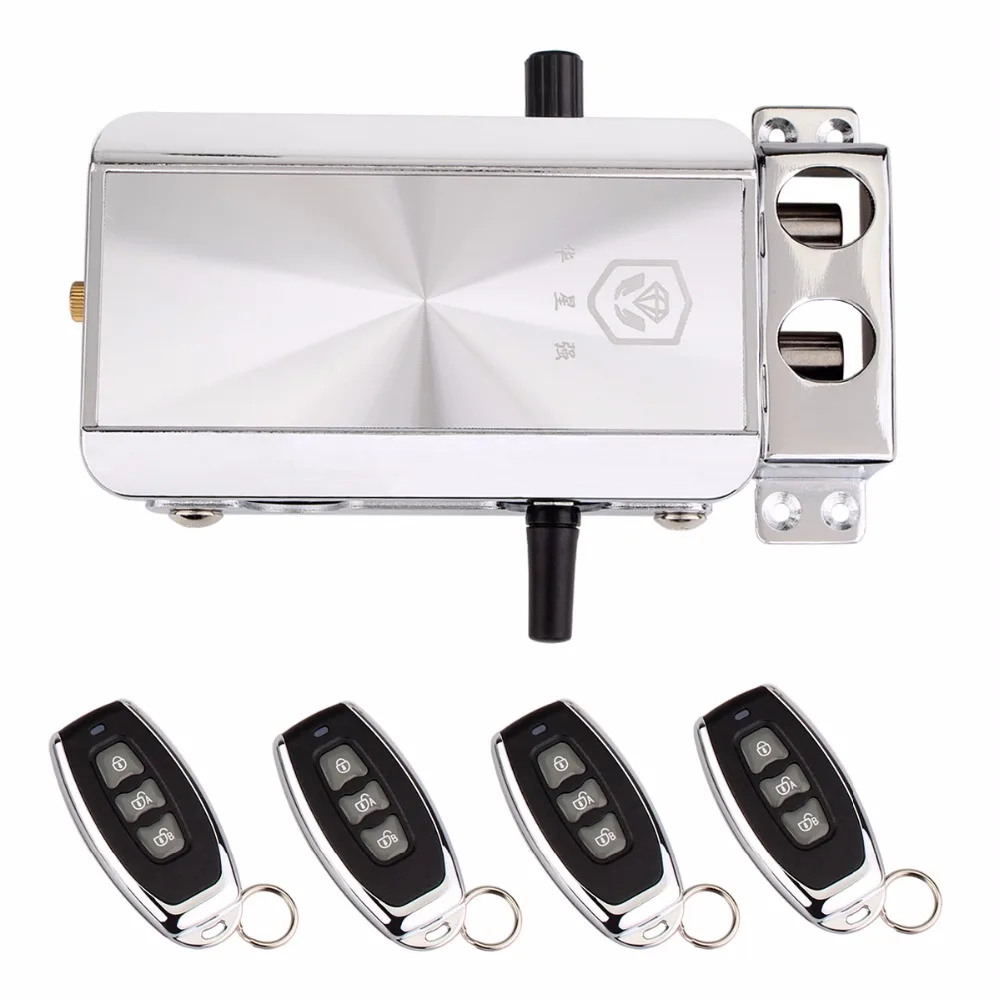 

Remote Control Lock Wireless Anti-theft Smart Electronic Door Lock Automatically Intelligence F3353D