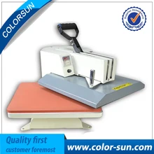 Cheap manual swing away heat press machine for flatbed print 38 38cm
