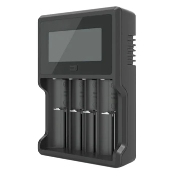 

Battery Charger Usb Lcd Display For 3.7V Li-Ion 10440 14500 18650 26650 Xtar